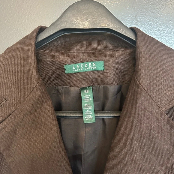 Lauren Ralph Lauren Brown Blazer - Picture 8 of 8